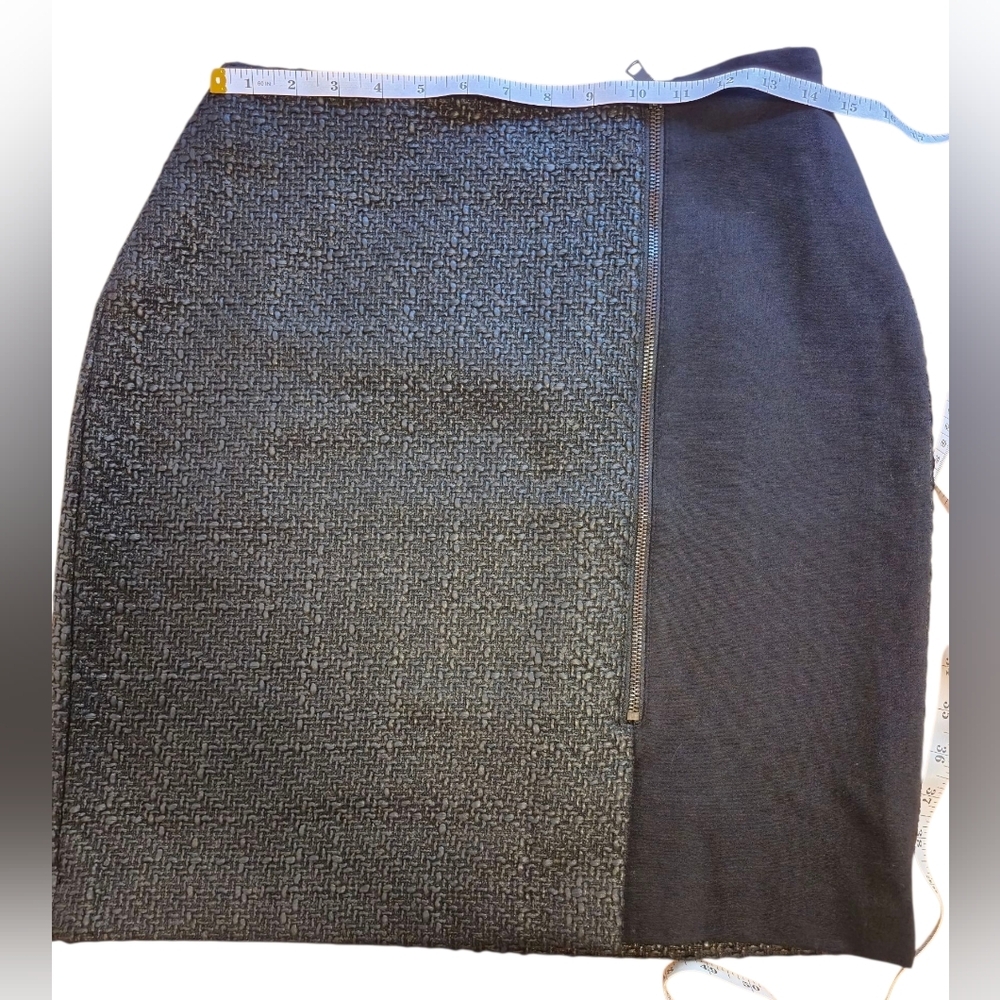 Ann Taylor Black Asymmetrical Pencil Skirt‎ for Work